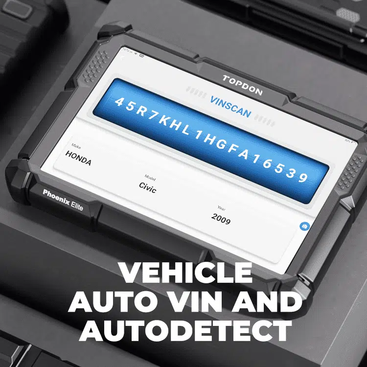 Scanner diagnostic auto professionnel Phoenix Elite TOPDON avec VCI CAN-FD