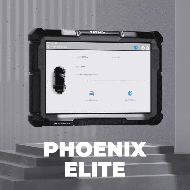 Cartographie topologique Phoenix Elite diagnostic automobile