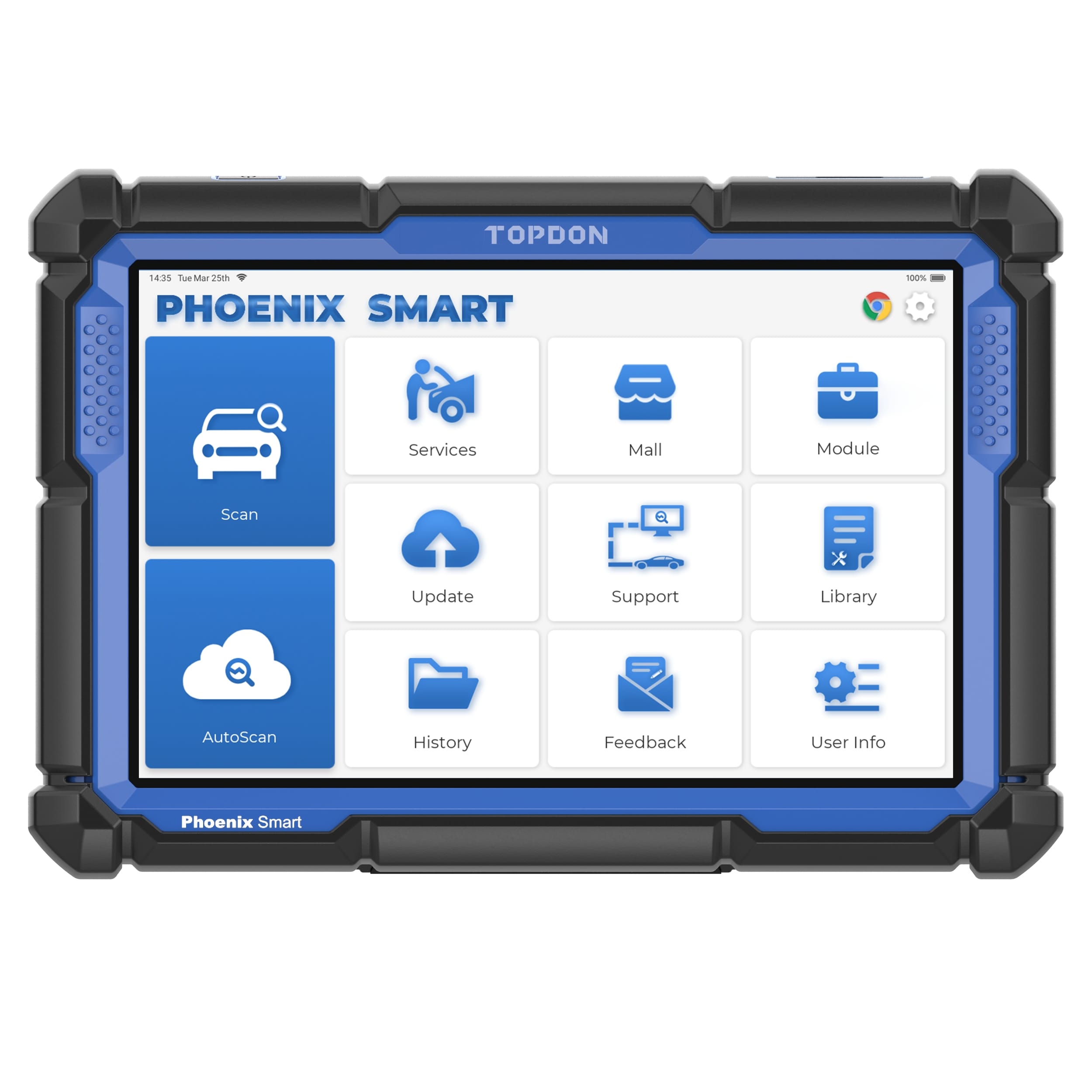Scanner diagnostic auto Phoenix Smart – TOPDON France