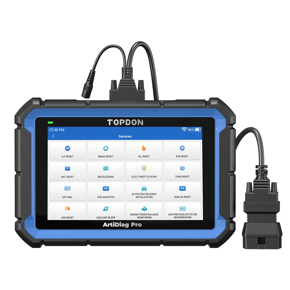outil diagnostic automobile professionnel ArtiDiag PRO V2 NEW utilisation technicien atelier garage caméra 8 MP documentation visuelle