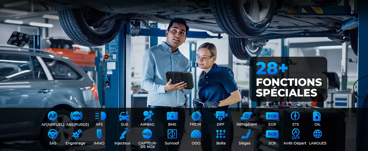 28 fonctions spéciales TOPDON France