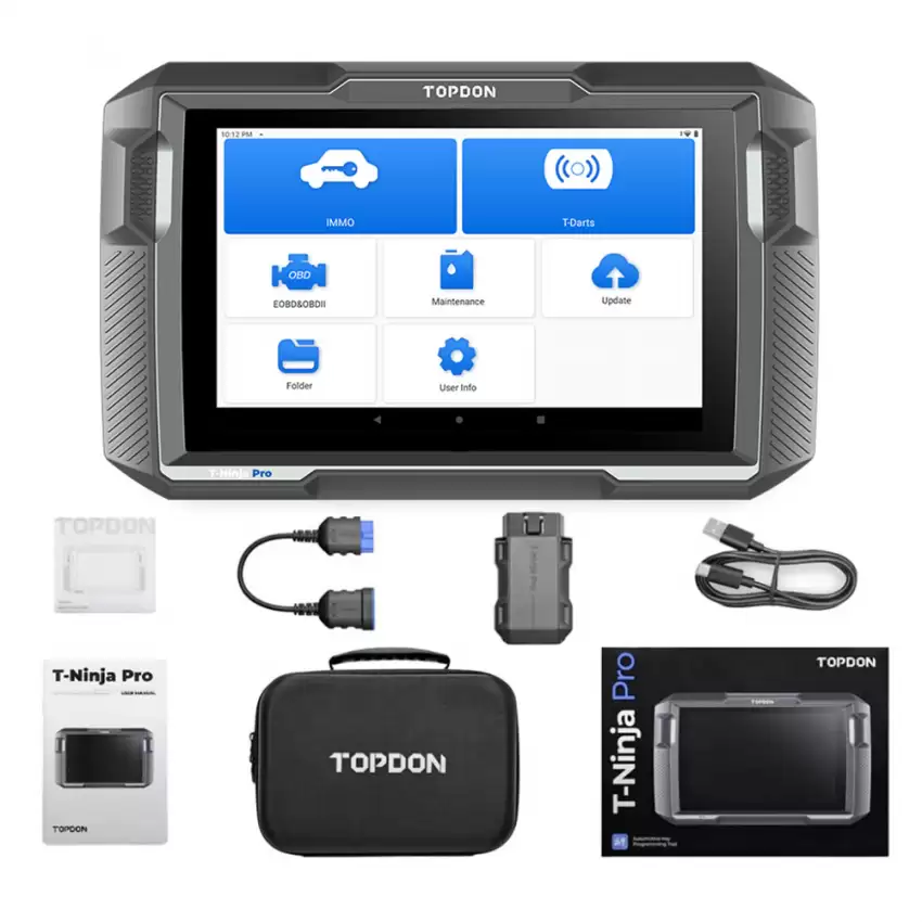 T-Ninja Pro programmeur clés auto professionnel T-Darts reconnaissance puces détection fréquence immobilisateur