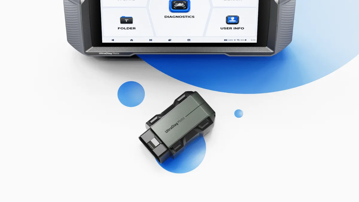 Scanner diagnostic moto professionnel UltraDiag tablette Android 11 Honda Harley BMW Ducati Yamaha Kawasaki personnalisation