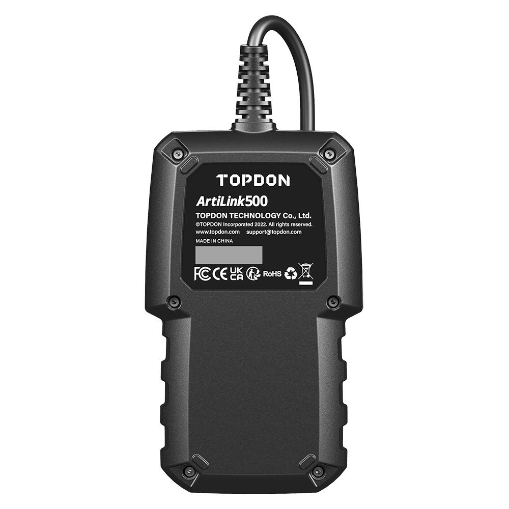 Testeur batterie TOPDON ArtiLink500B analyse 12V 24V plomb-acide diagnostic OBDII complet atelier mécanique